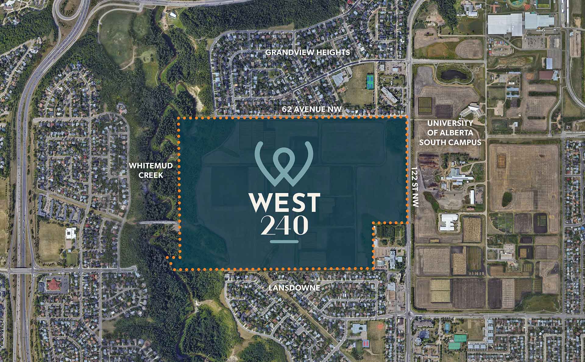 West 240 Area Map